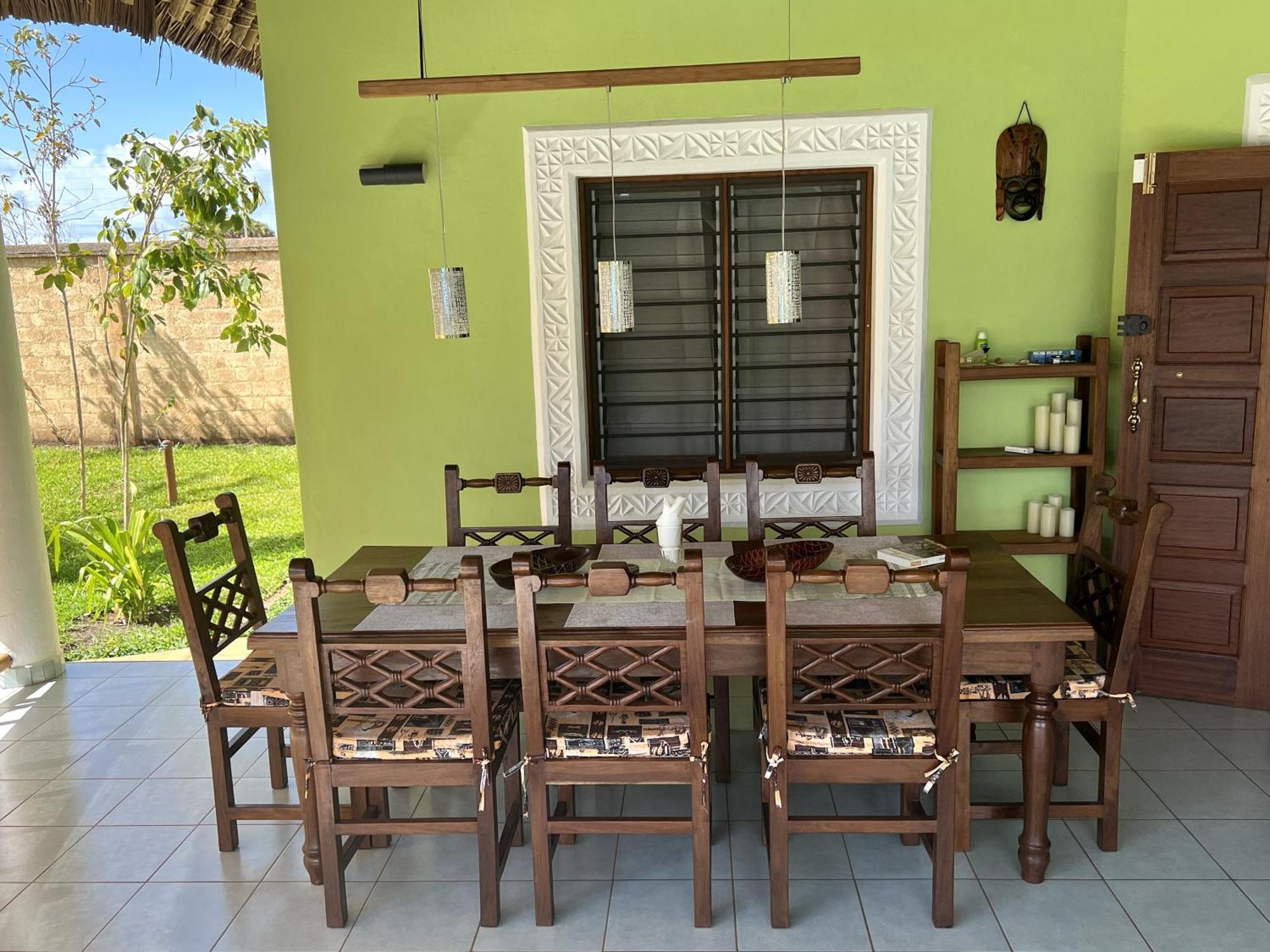 Paradiesische Villa Maisha Mazuri Mit Pool. Terrasse Und Personal Diani Beach Dış mekan fotoğraf